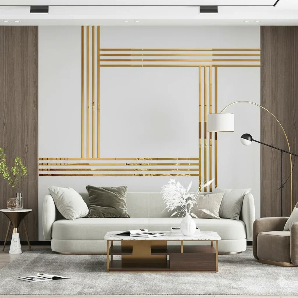 Acrylic Strips Mirror Wall Decor & Home Decor - MBENTERPRIZE