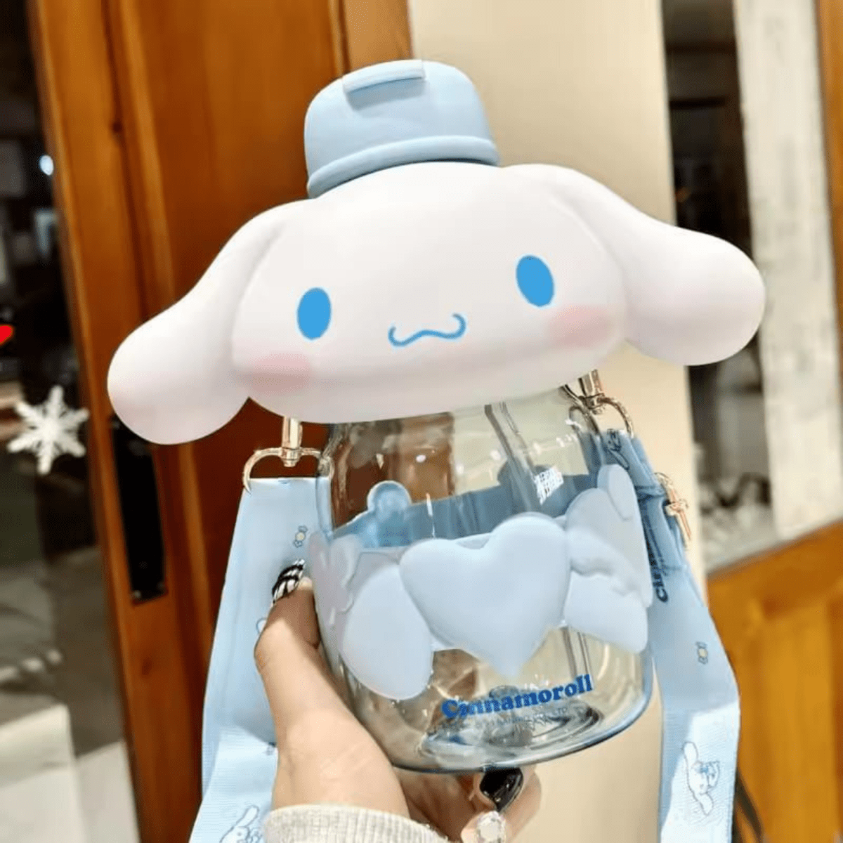 ✨ Make Hydration Fun! Cute Character Water Bottle – Adorable Character Water Bottle for Girls (with Long Strap) - MB ENTERPRIZE - 