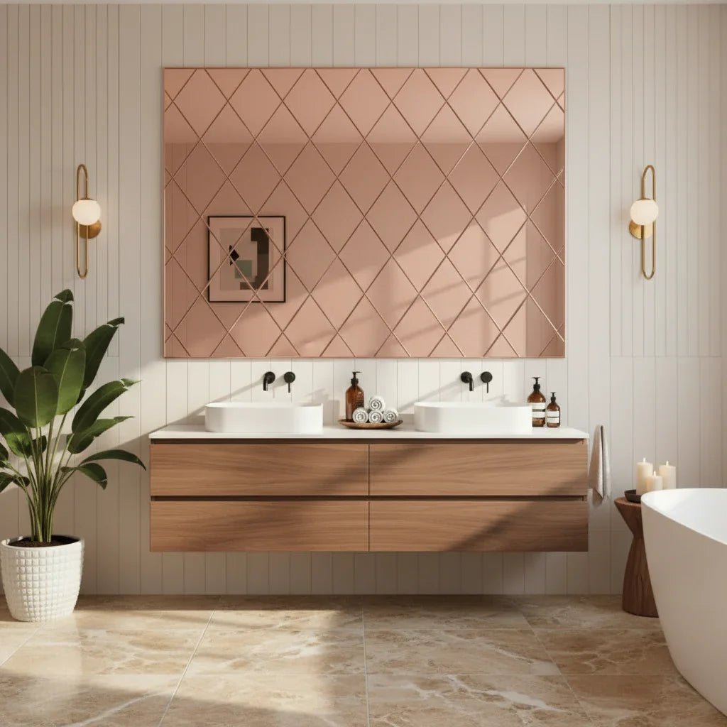 3D Ploygon Acrylic Mirror Wall Sticker - MBENTERPRIZE