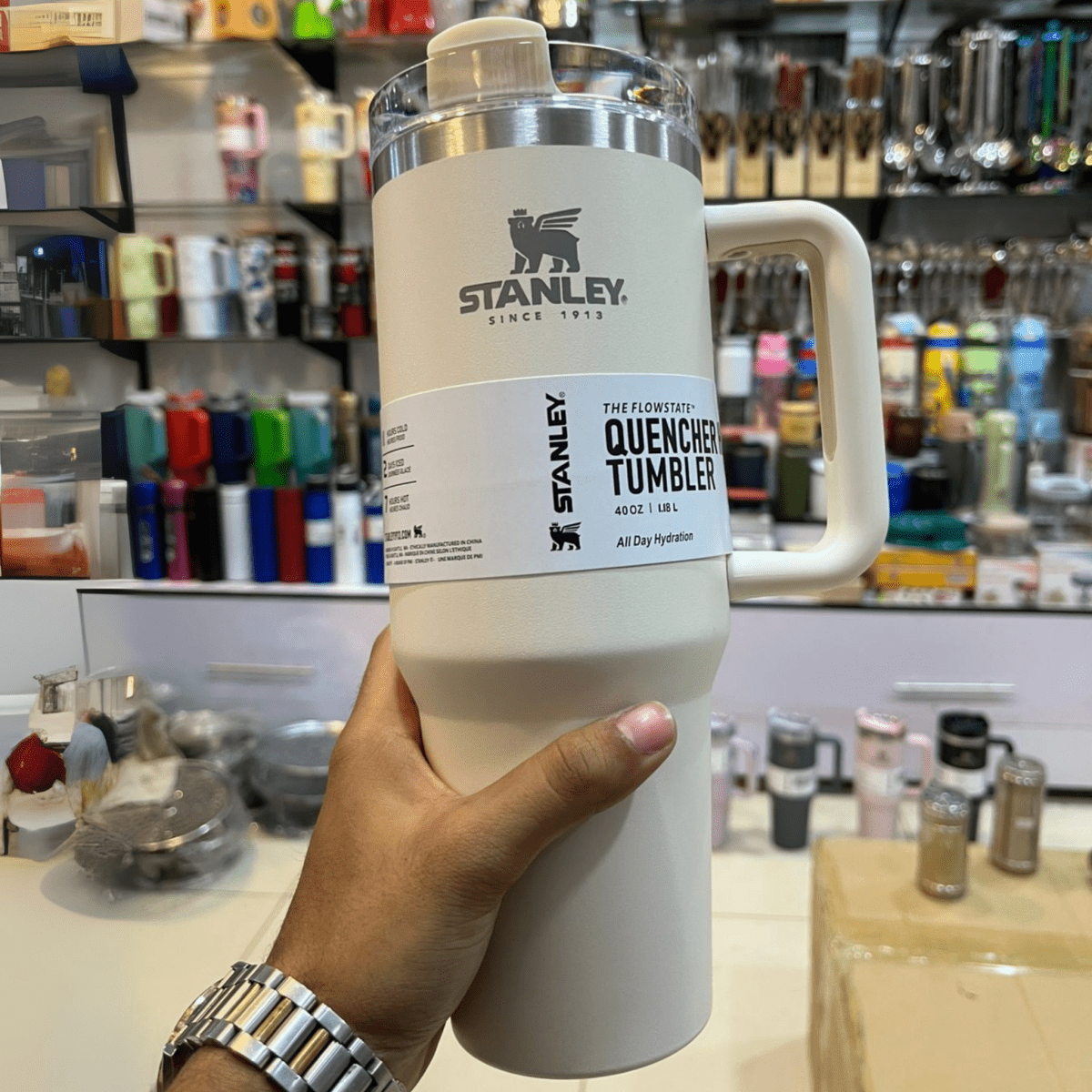 ✨Premium Stanley Steel Tumbler – Hot & Cold Insulated | Leak - Proof, Sleek & Travel - Friendly - MB ENTERPRIZE - 