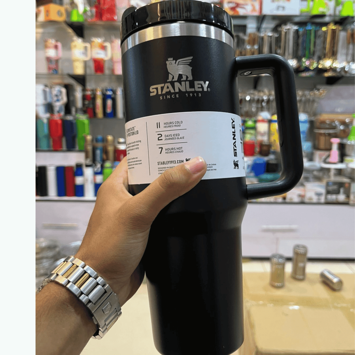 ✨Premium Stanley Steel Tumbler – Hot & Cold Insulated | Leak - Proof, Sleek & Travel - Friendly - MB ENTERPRIZE - 
