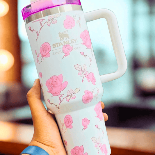 Stanley x LoveShackFancy Quencher – 40oz | Limited Edition Tumbler - MB ENTERPRIZE - 