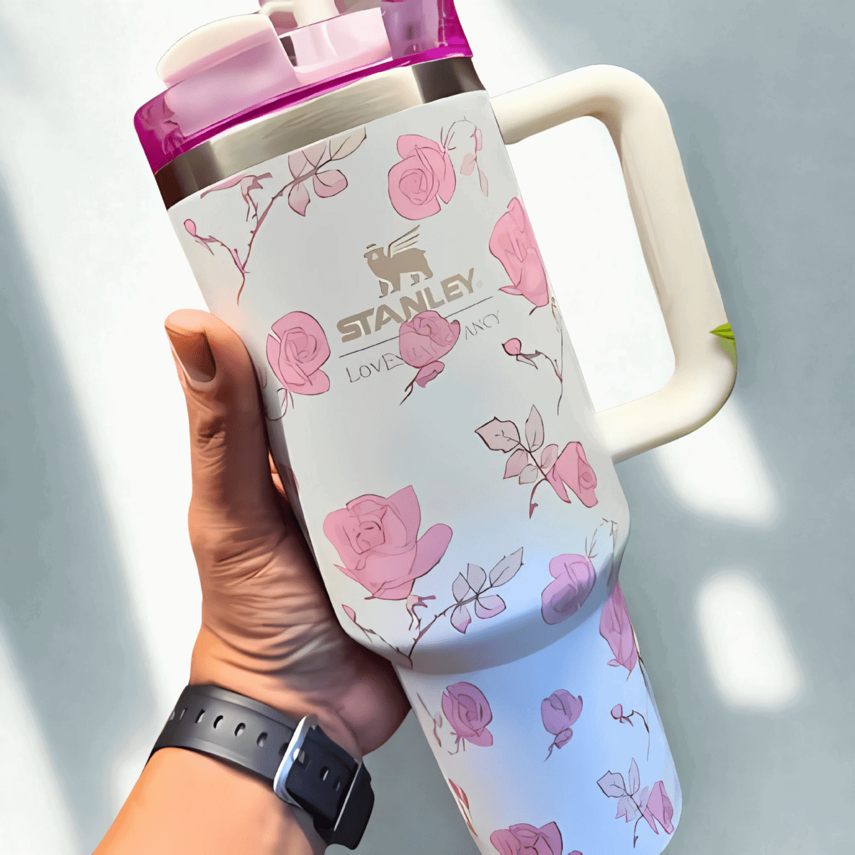 Stanley x LoveShackFancy Quencher – 40oz | Limited Edition Tumbler - MB ENTERPRIZE - 