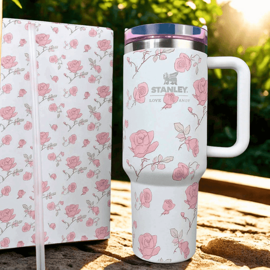 Stanley x LoveShackFancy Quencher – 40oz | Limited Edition Tumbler - MB ENTERPRIZE - 